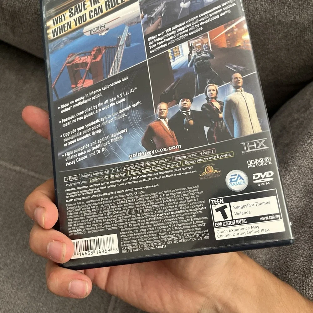 GoldenEye: Rogue Agent PS2 Playstation 2 CIB Tested and Working!